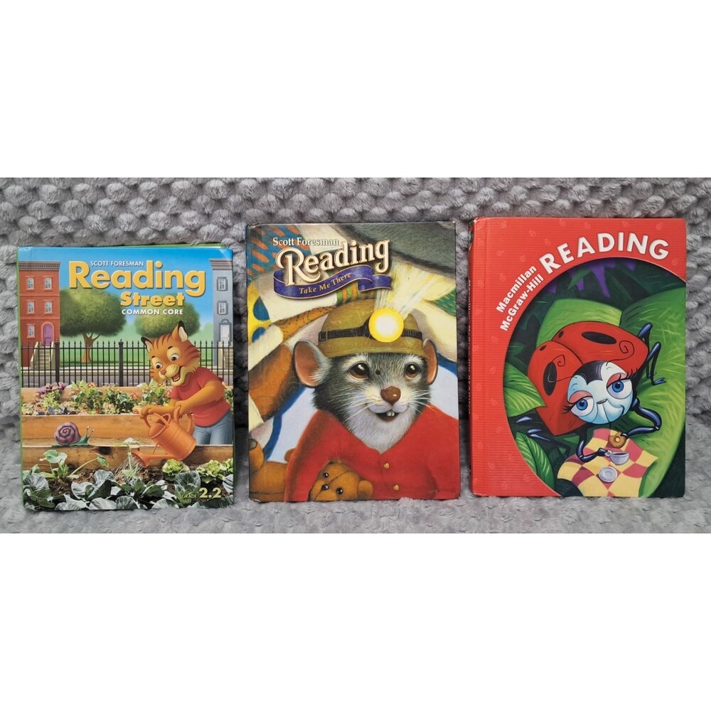 Lot Books Reading Readers Stories Scott Foresman Macmillan McGraw Hill Pearson